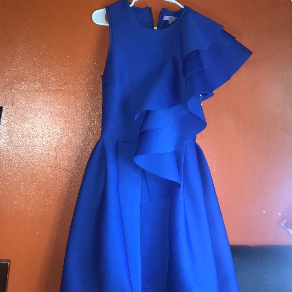 Blue Elegant Romper dress💙